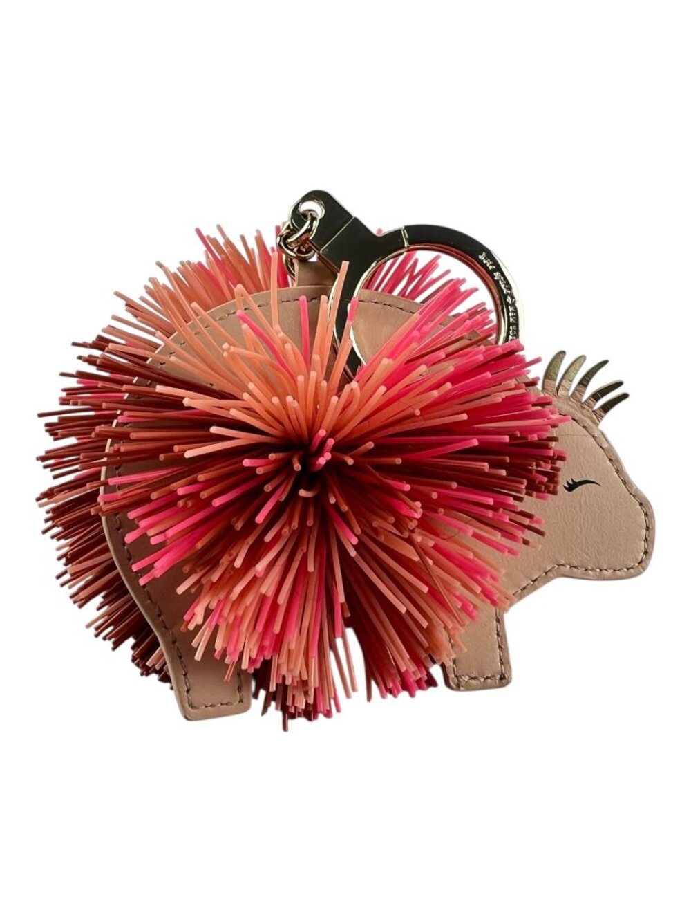 Kate Spade New York Pom Pom Porcupine Keychain Bag Charm